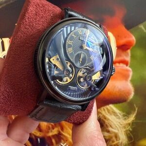 Black and Gold Watch